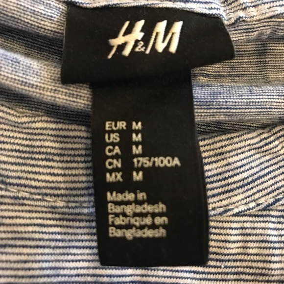 𝅺Men’s H&M Crew Neck Short Sleeve T Shirt size medium - Picture 6 of 9